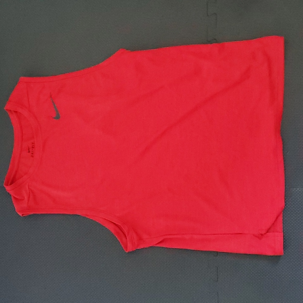 Nike Dri-Fit Red Tank Top Men's Medium